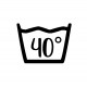 Väggdekor - Tvättsymbol 40°