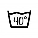 Väggdekor - Tvättsymbol 40°