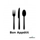 Väggtext - Bon Appétit