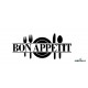Väggtext - Bon Appétit