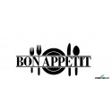 Väggtext - Bon Appétit