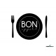 Väggtext - Bon Appétit