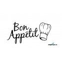 Väggtext - Bon Appétit