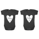 Babybody - tvilling A & tvilling B