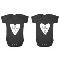 Babybody - tvilling A & tvilling B