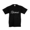 Barn T-Shirt med namn - Brush