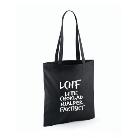 Tygpåse - LCHF lite choklad hjälper faktiskt