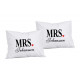 Örngott 2-pack - MRS & MRS med Efternamn
