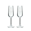 Champagneglas 2 pack  - Student