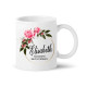 Mugg  med namn - BLOMMA