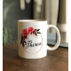 Mugg  med namn - BLOMMA