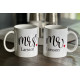 Muggar 2-pack - Mr & Mrs med efternamn